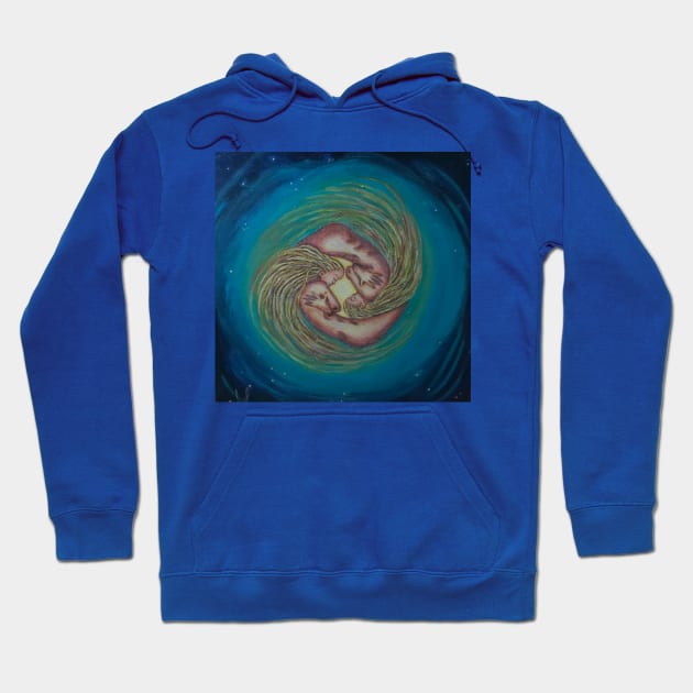 Cosmic Twins Hoodie by Decoratenorte